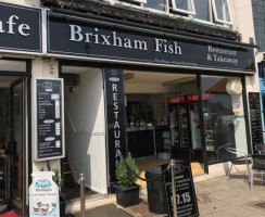 Brixham Fish Takeaway outside
