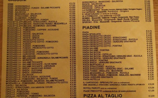 La Pieda De Borg menu