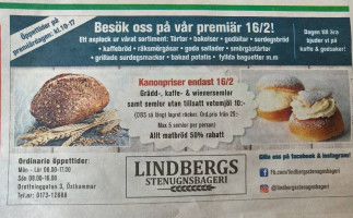 Björkmans Konditori menu