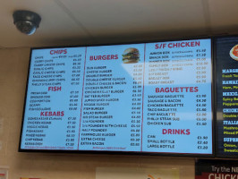 Roma menu