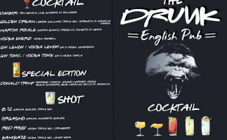 The Drunk English Pub food