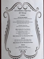 Lee Garden menu
