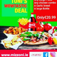 Mizzoni's Pizza food