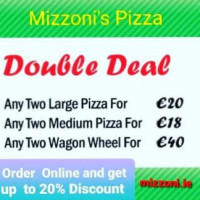 Mizzoni's Pizza food