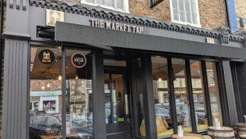 The Market Tap outside