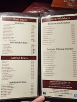 O'connells menu