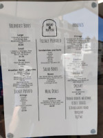 Bread And Butter Baguette menu