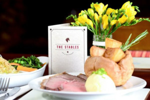 The Stables food