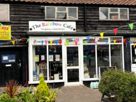 The Rainbow Cafe outside