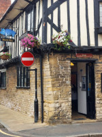 The Blue Pig outside