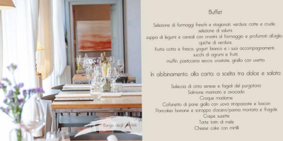 Borgo Degli Artisti food