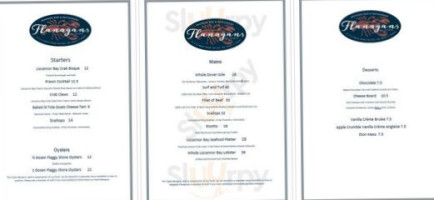 Flanagans Seafood Bar And Restaurant food