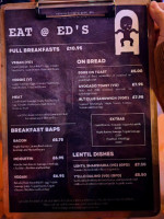 Presuming Ed menu