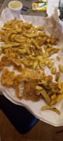 Drakes Plaice Fish And Chips food