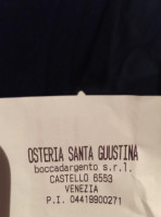 Osteria Santa Giustina food