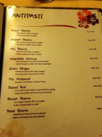 Buddha Indian menu