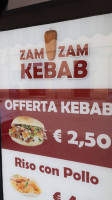 Zam Zam Kebab inside