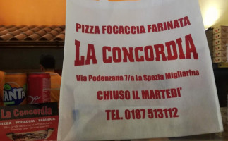 Pizzeria La Concordia outside