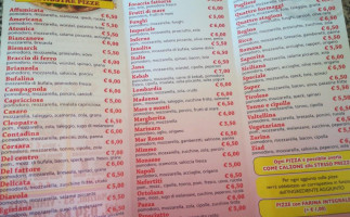 Pizzeria Del Centro menu