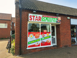 Star O K Kebab inside