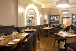 The Old Dining Room At The Bell food