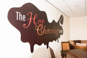 The Hot Chocolate Lounge inside