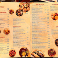 Rishis Indian Aroma menu