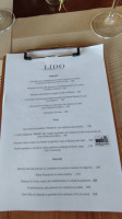 Lido menu