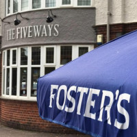 The Fiveways Pub outside