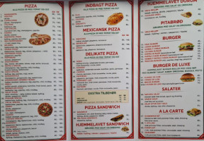 Pappas Pizzaria menu