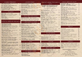 La Patas menu