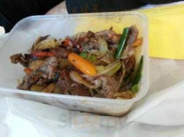 Mongolian Bbq food