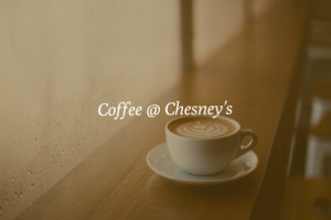 Coffee Chesneys outside