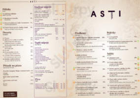 Asti menu