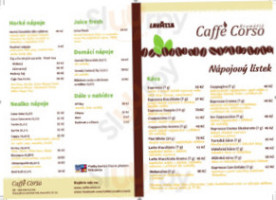 Caffe Corso menu