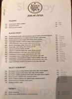 Vidle's Pub menu