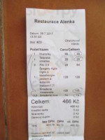 Obcerstveni Alenka food