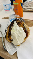 Tyche Greek Pita Gyros food