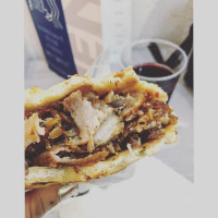 Tyche Greek Pita Gyros food