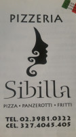 Pizzeria Sibilla food