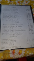 Oasi Del Lago menu