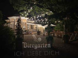 Biergarten outside