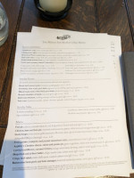 The Nelson Inn menu