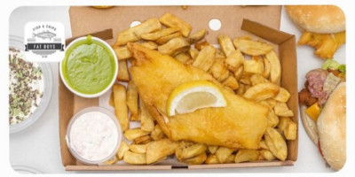 Fat Boys Fish Chips food