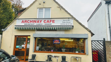 The Archway Cafe inside