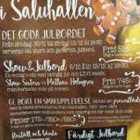 Höganäs Saluhall menu