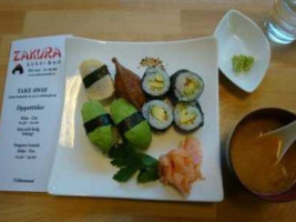 Zakura Sushi food
