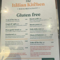 Italian Kitchen menu
