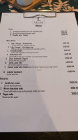 Lilja Guesthouse menu