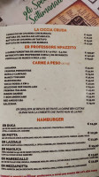 Er Professore menu